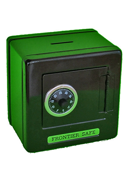 Black Metal Kid Coin Safe Piggy Bank Cash Box W/ Combination Lock 5.25\ Black Metal Kid Coin Safe Piggy Bank Cash Box W/ Combination Lock 5.25\