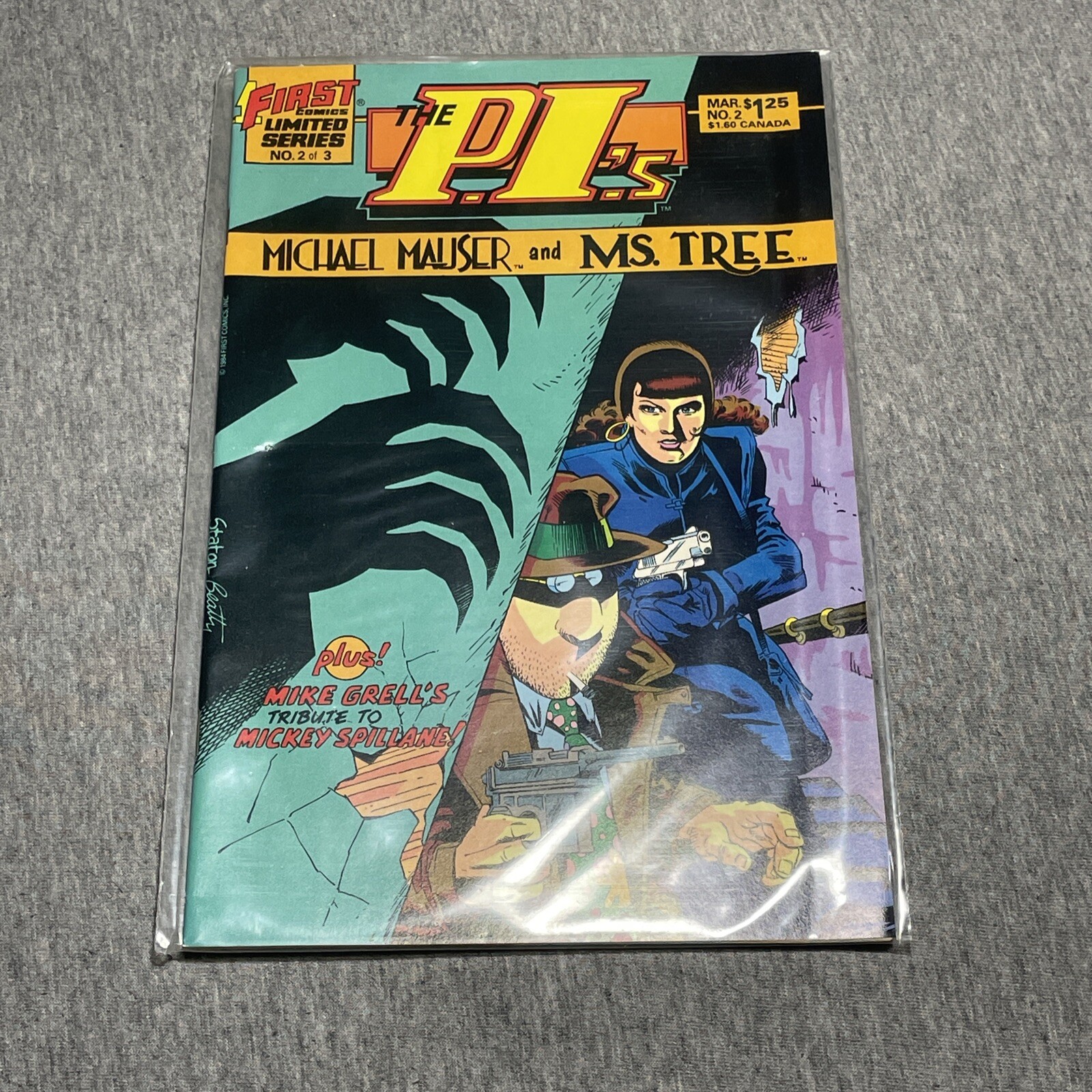First Comics The PI\'s #2 of 3 New
