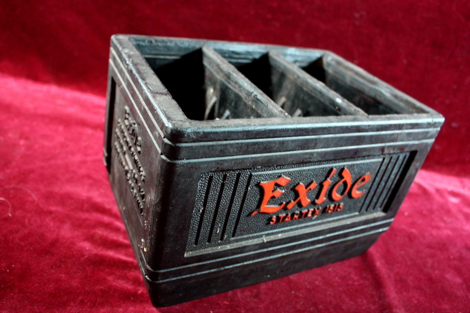 * VINTAGE ANTIQUE EXIDE BATTERY SERVICE STATION ADVERTISING KIT 1930 1940 RARE *