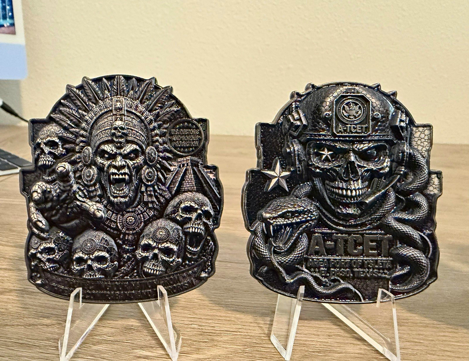 Customs And Border Protection Challenge Coin/ EL PASO/ Rare/ CBP/ ATCET