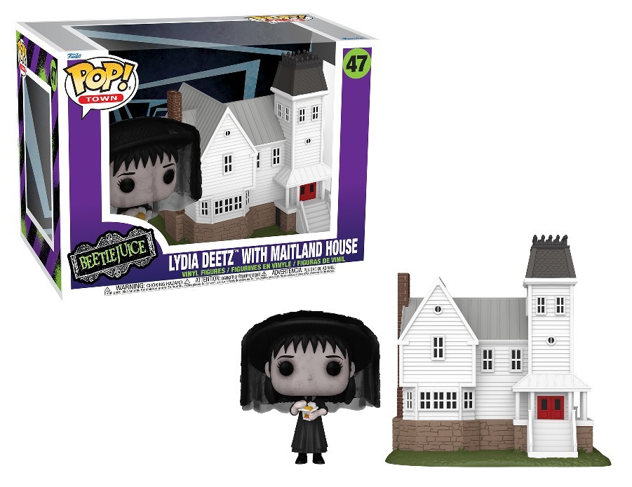 Lydia Deetz w/Maitland House (Beetlejuice) Funko Pop Town Lydia Deetz w/Maitland House (Beetlejuice) Funko Pop Town
