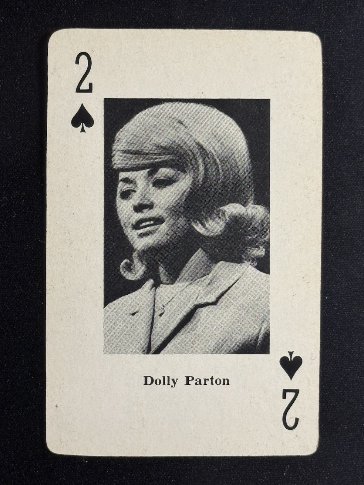 1967 Dolly Parton Rookie - Heather Enterprises Country Music Playing Cards RC