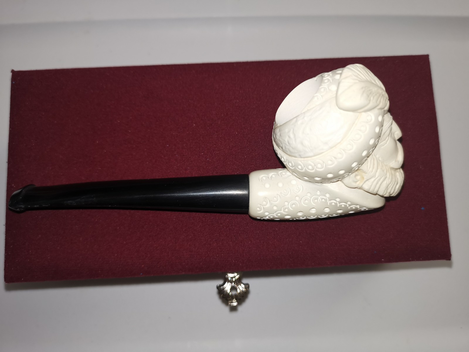 NEW High Quality  Meerschaum  Pipe With Box