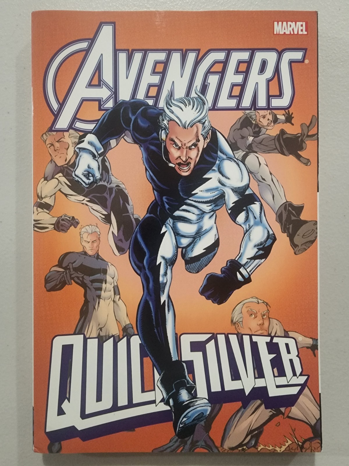Marvel Avengers Quicksilver TPB Unrerad OOP Inhumans Heroes for Hire First Print