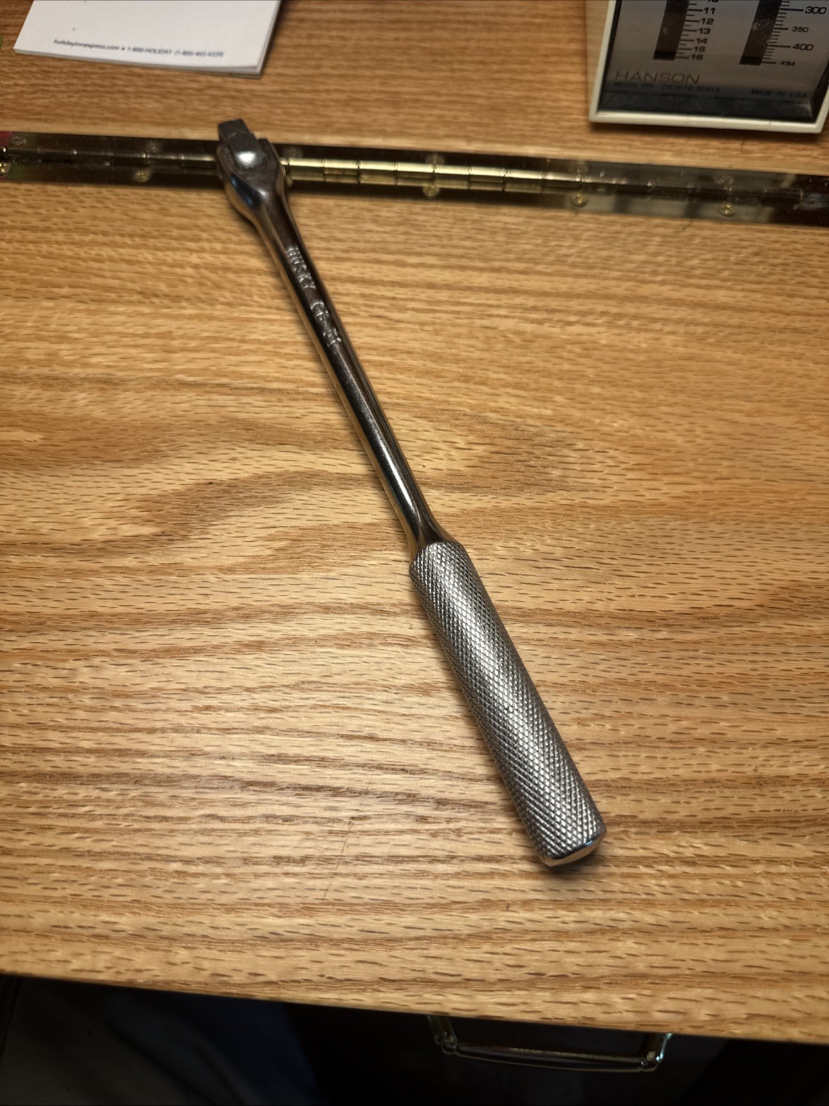 Vintage Husky 3/8” Drive, Flex Head, Breaker Bar,  CB51, Made In USA