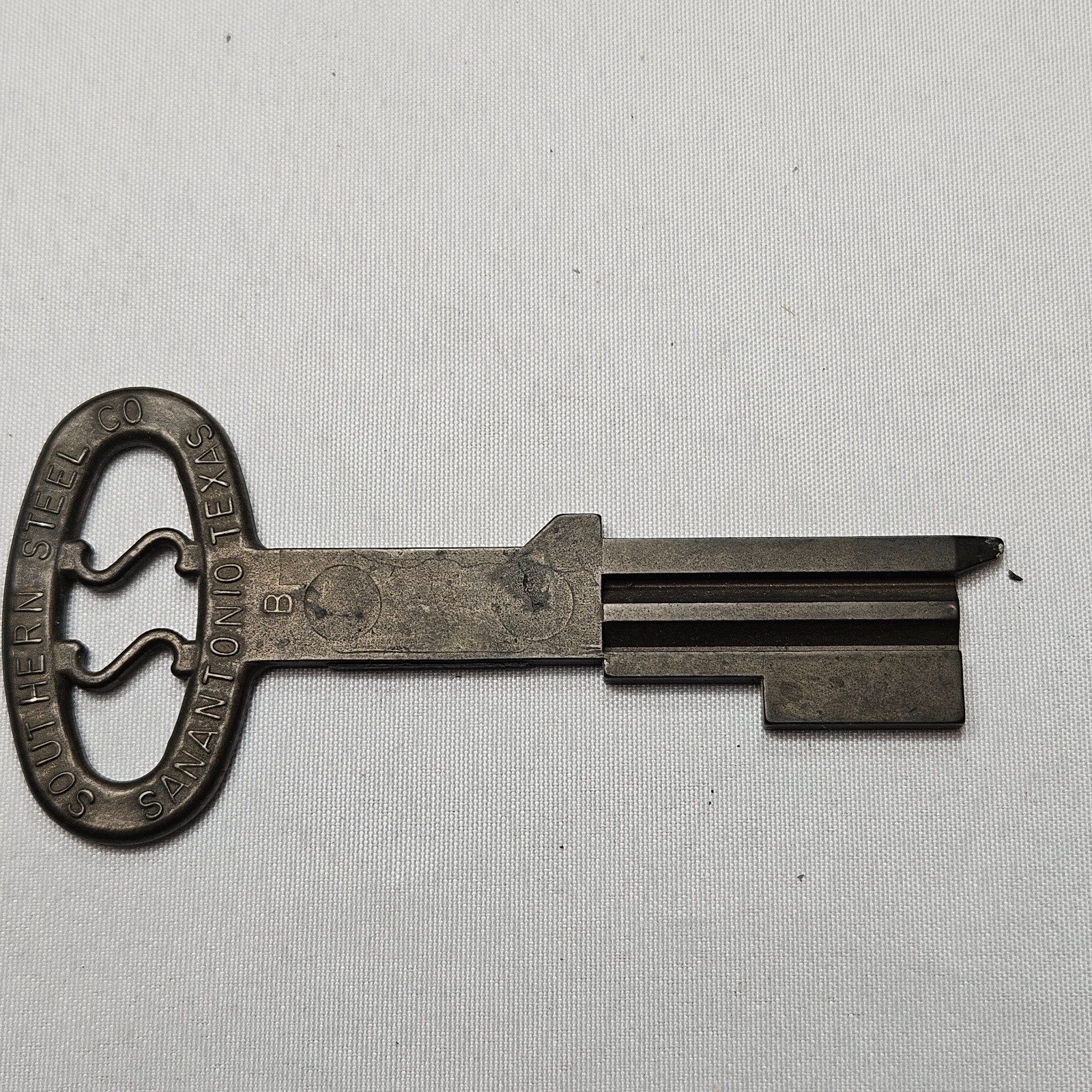 Southern Steel Co. San Antonio Texas Uncut Key Blank