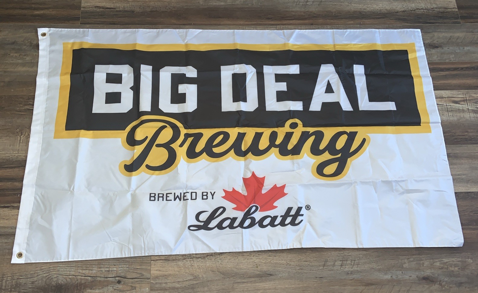 Big Deal Brewing by Labatt Canada 3’x 5’ Beer Flag Double Sided