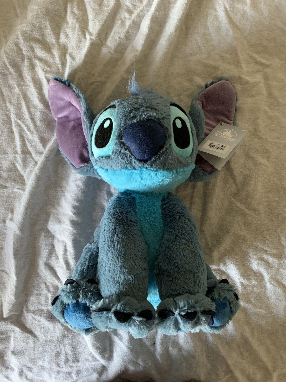 NWT Disney Store Lilo & Stitch 15 3/4” Soft Large Sitting Stitch Plush Toy