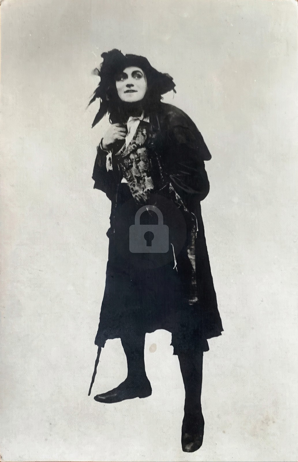 ACTOR IN ROLE BARNABY RUDGE Charles Dickens RPPC Photo Postcard COPY ACTOR IN ROLE BARNABY RUDGE Charles Dickens RPPC Photo Postcard COPY