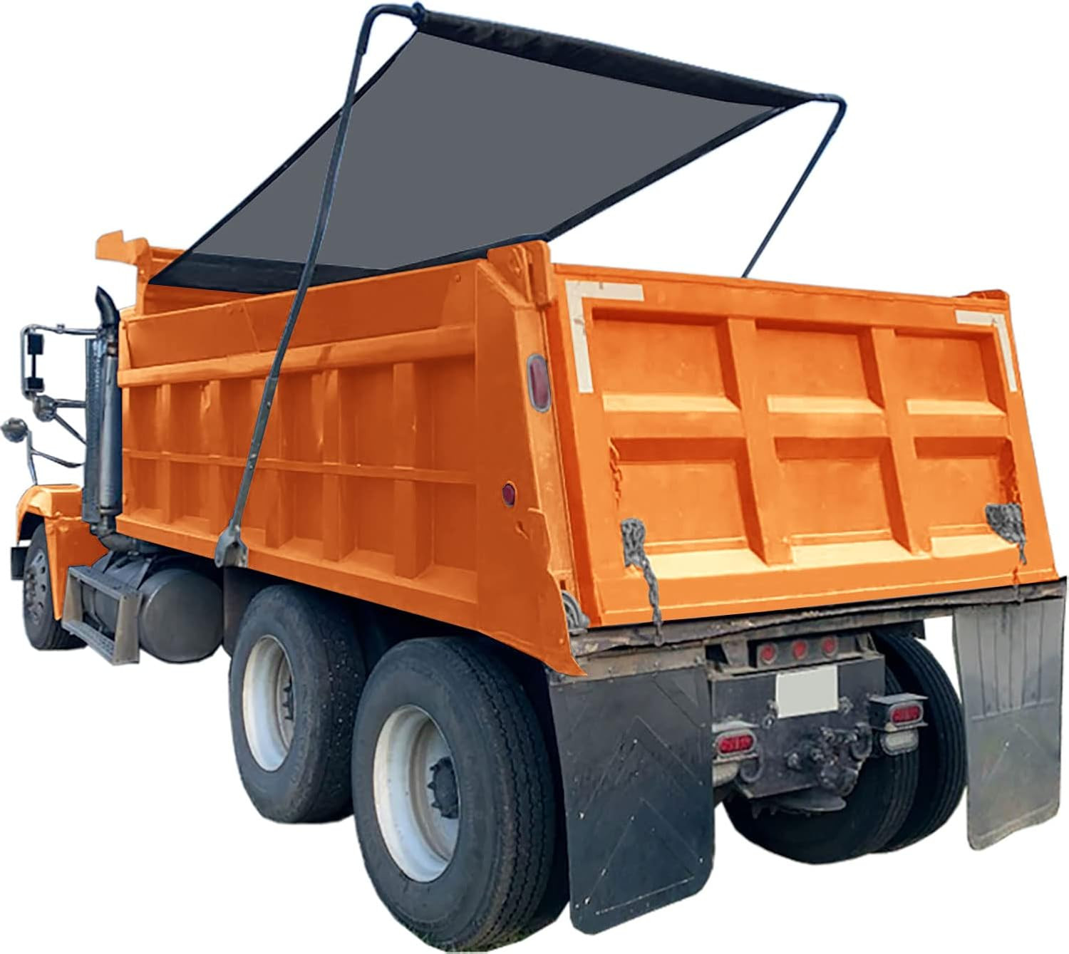 Dump Truck Mesh Tarp for Dump Trailer Cover with 6\'\' Pocket, 7\'X20\'