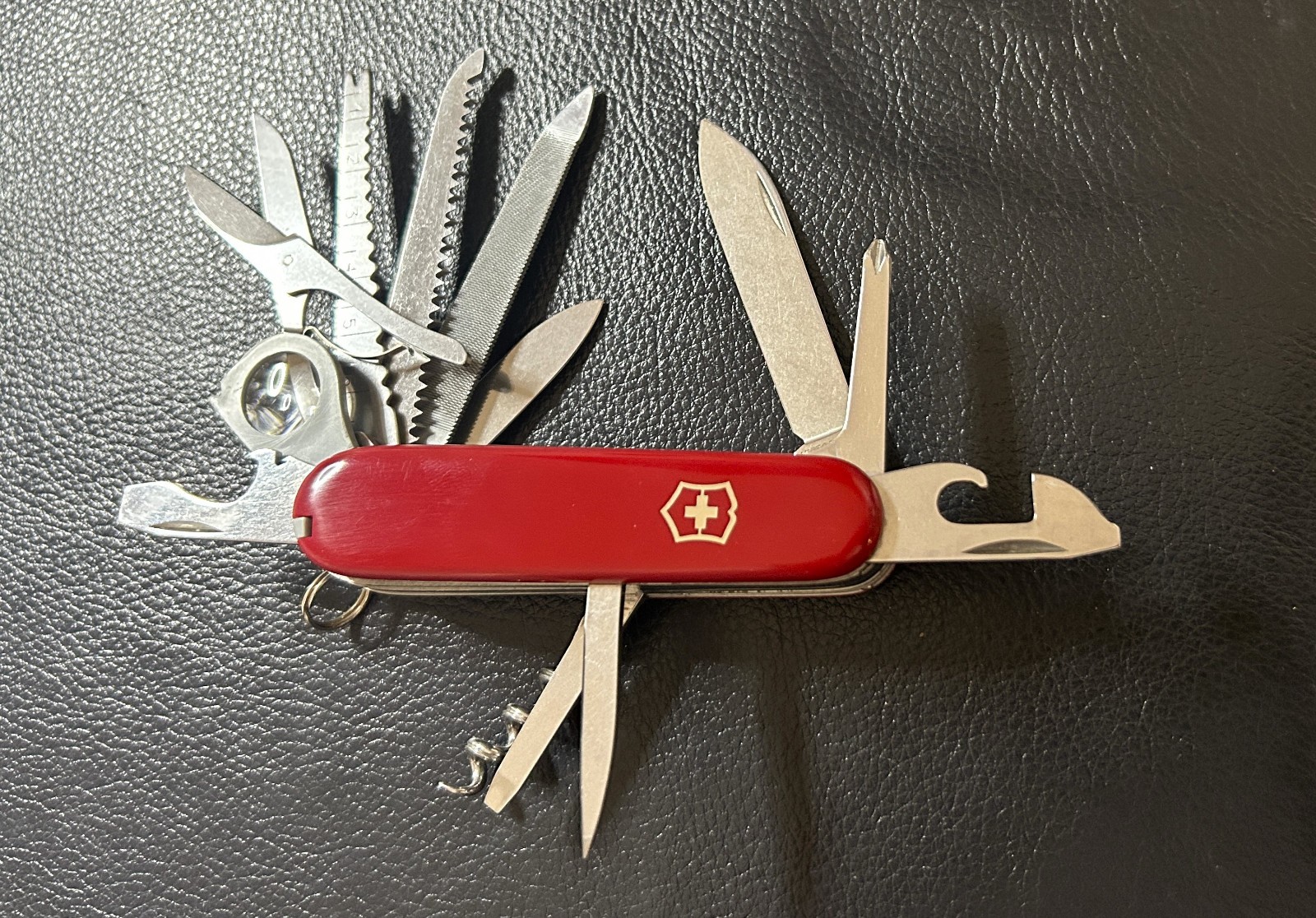 Victorinox CHAMPION ORIGINAL Swiss Army Knife - Red - 91mm - Vintage
