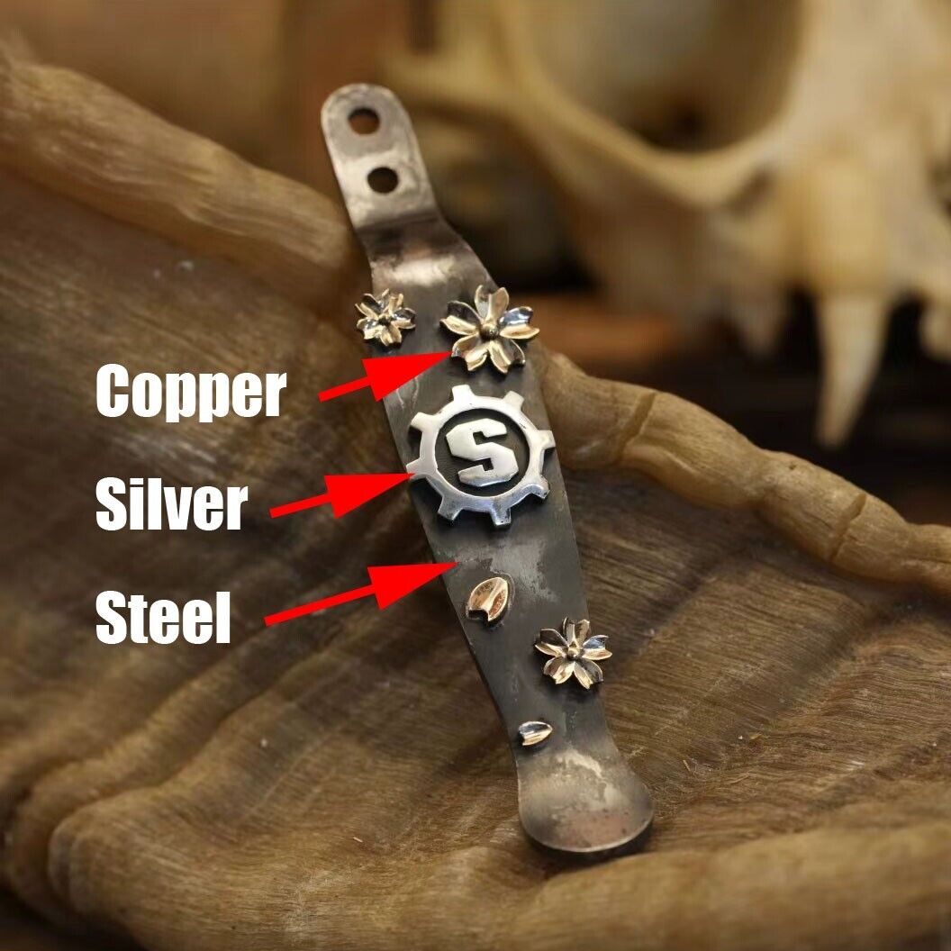 1 Piece Custom Made S925 Silver+ Steel Pocket Clip for Hinderer XM18 3.5”