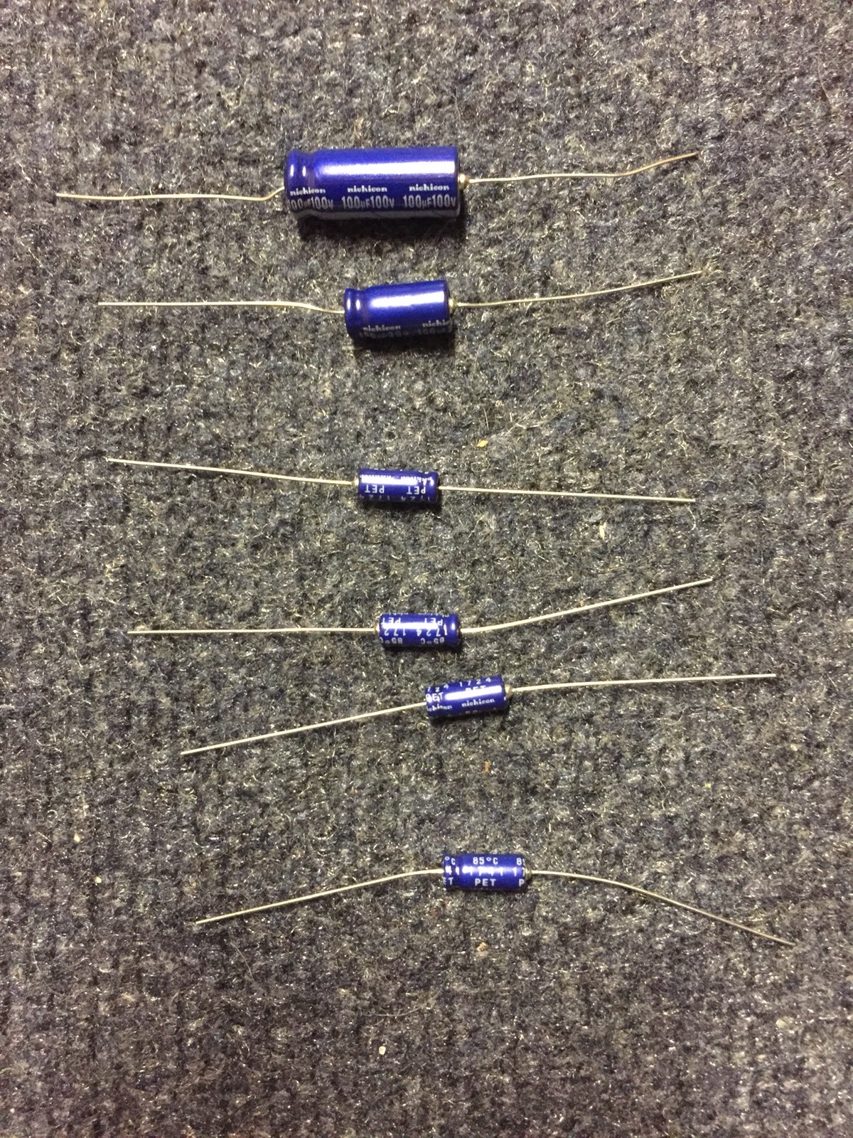 Capacitor Kit for Bally Arcade Pinball Sound Board AS-2518-50