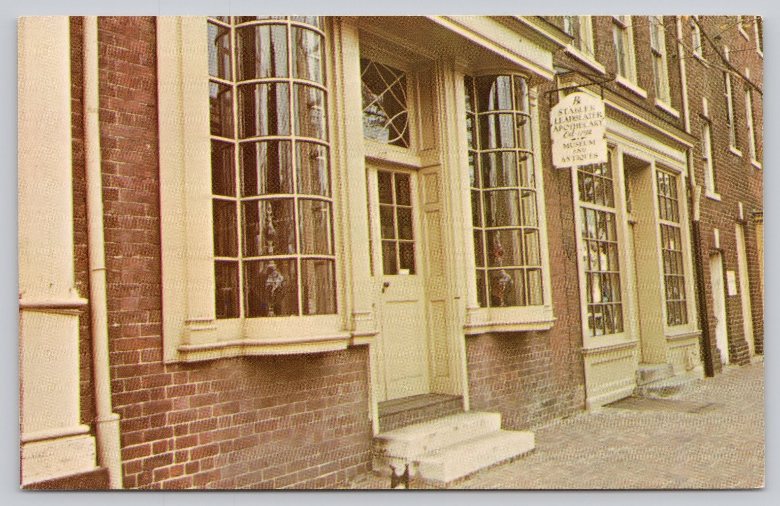 Stabler-Leadbeater Apothecary Alexandria VA Postcard Museum Shop 1792