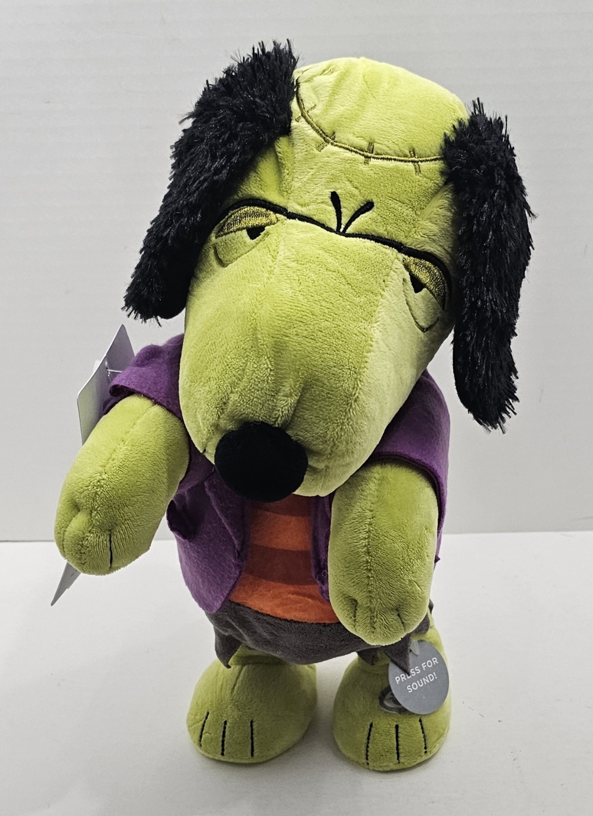Hallmark Peanuts Franken-Snoopy with Sound & Dance Animation Halloween New 