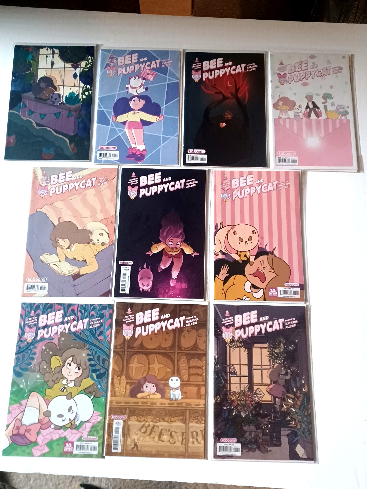 Bee and Puppycat Kaboom Comic books lot of 10