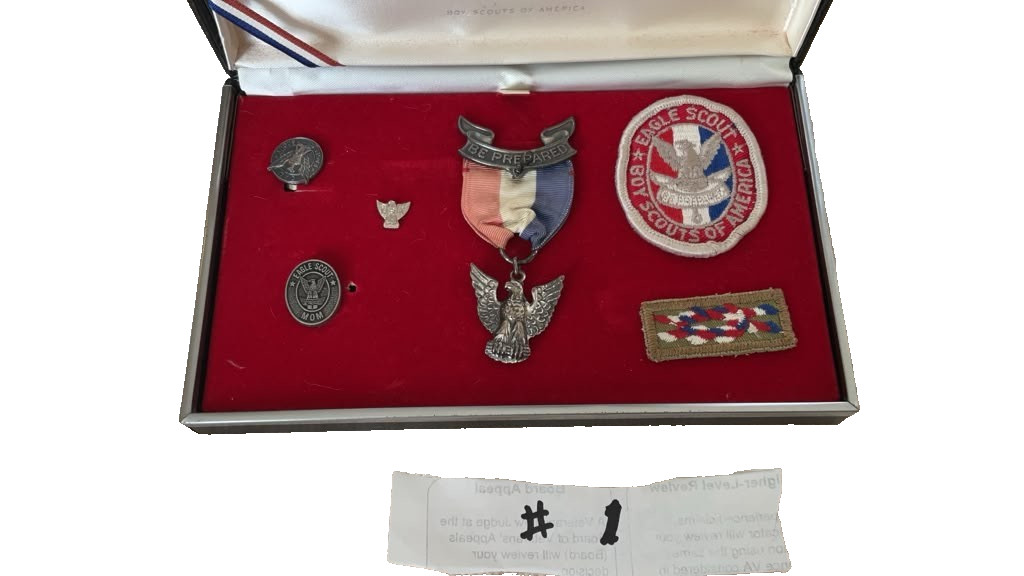 BSA EAGLE PRESENTATION KIT COMPLETE IN BOX