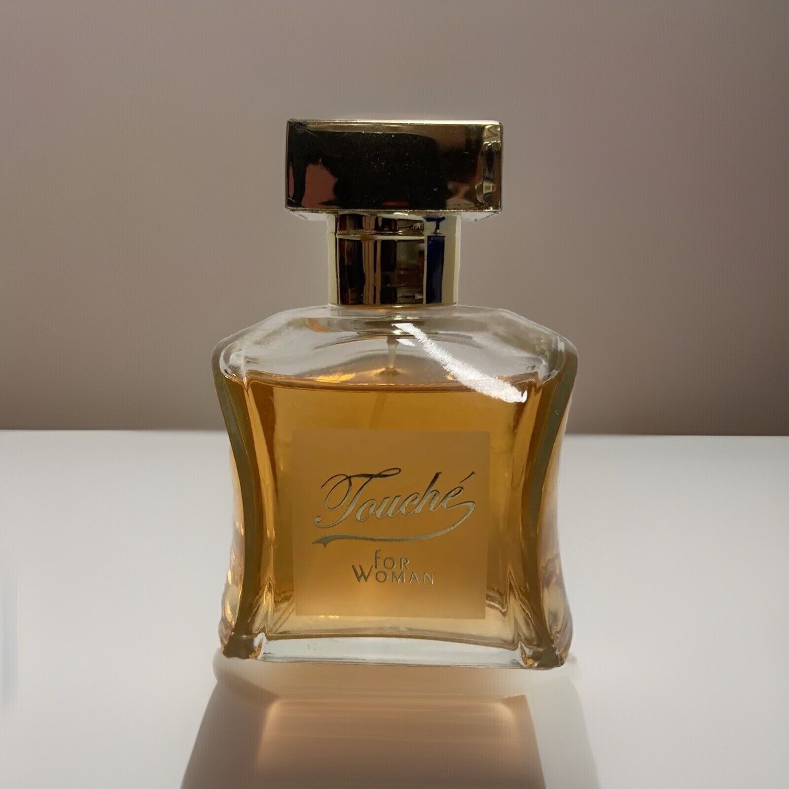 Vintage Jovan Touche Woman Large Bottle Perfume