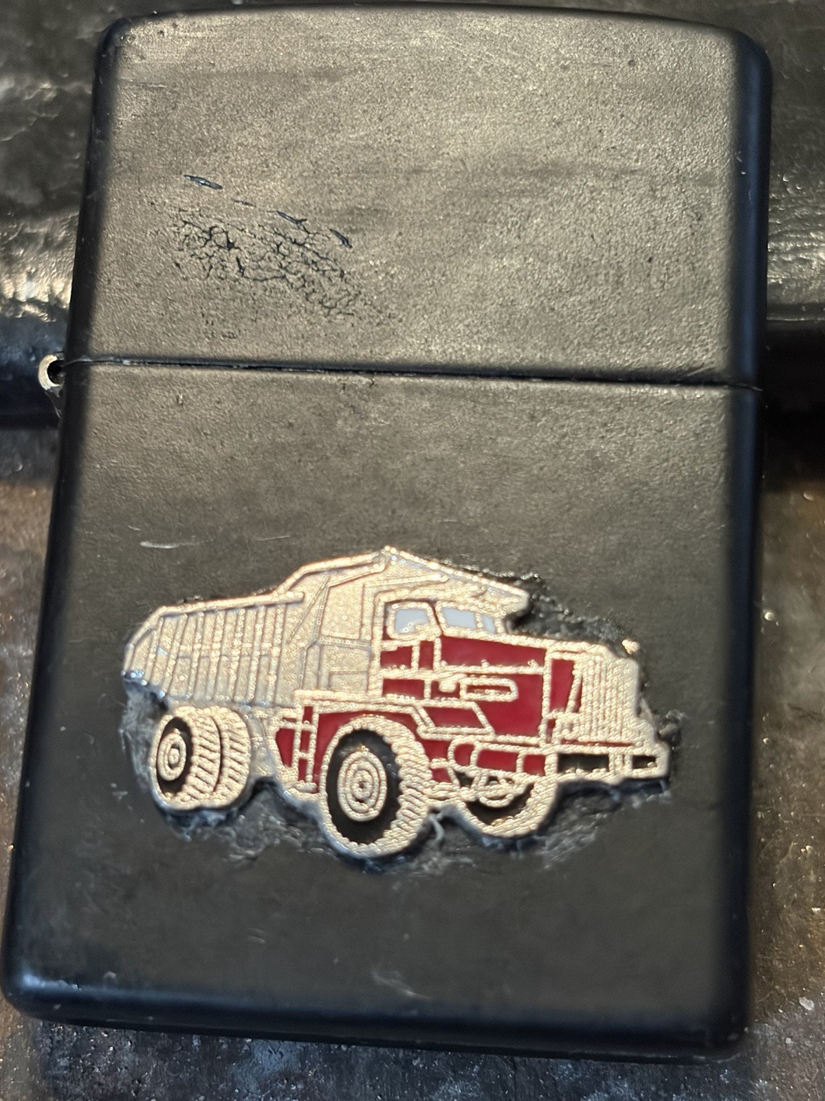 Zippo Lighter Construction Dump Truck