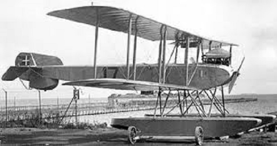FF-29 Friedrichshafen Germany Airplane Wood Model Replica Small FF-29 Friedrichshafen Germany Airplane Wood Model Replica Small