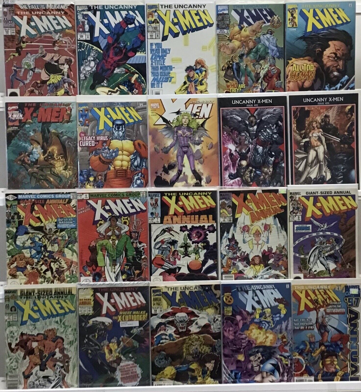 Marvel Comics - Uncanny X-Men 1st Series - Comic Book Lot Of 20