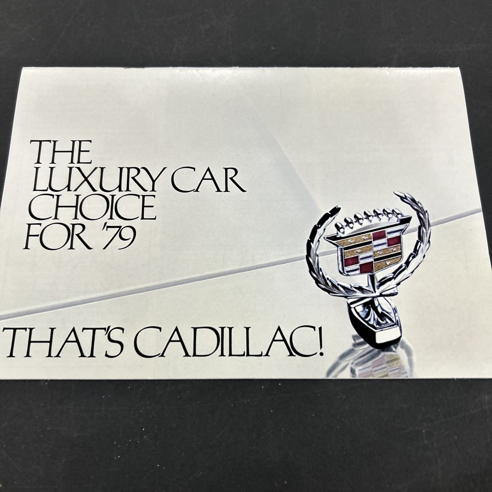 1979 Cadillac Full Line Eldorado Fleetwood Deville Seville sales brochure 16 pg