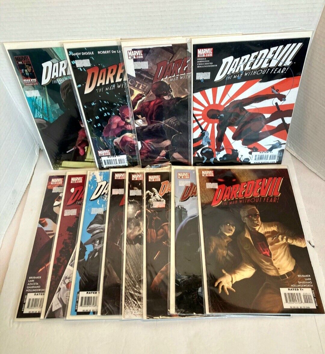  Daredevil The Man Without Fear Comic Book Lot Bundle #102  2007 Marvel Comics