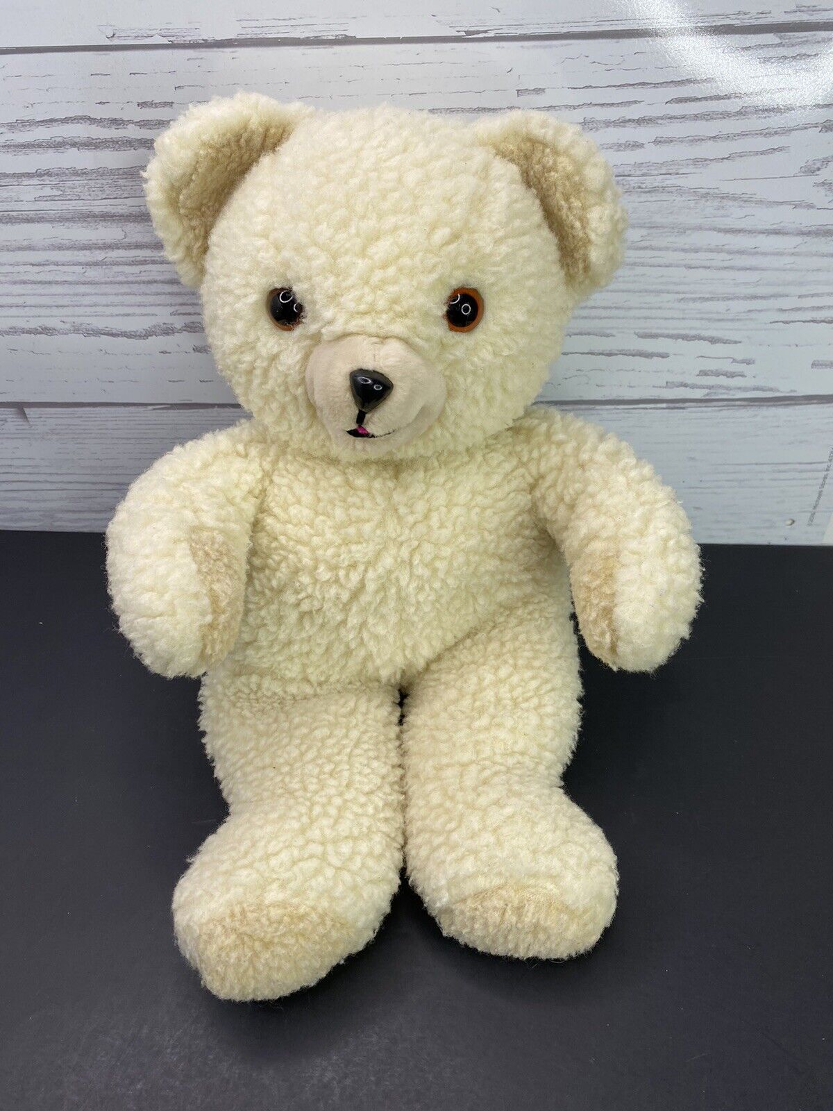 Snuggle Bear Plush 1985 Lever Brothers Fabric Softener Russ Vintage 16” Tall