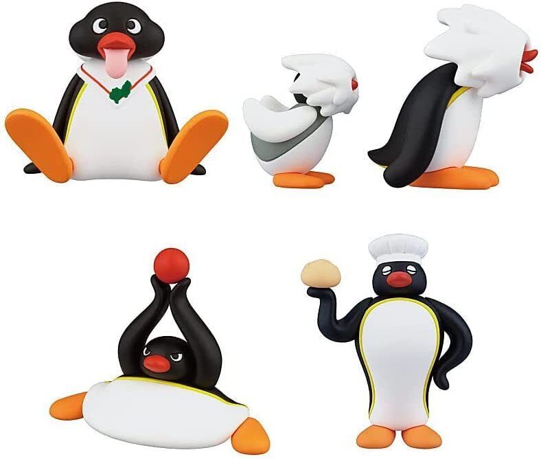 Pingu Sense of PINGU Figure Collection All 5 Types Set Capsule Toy b22112301y