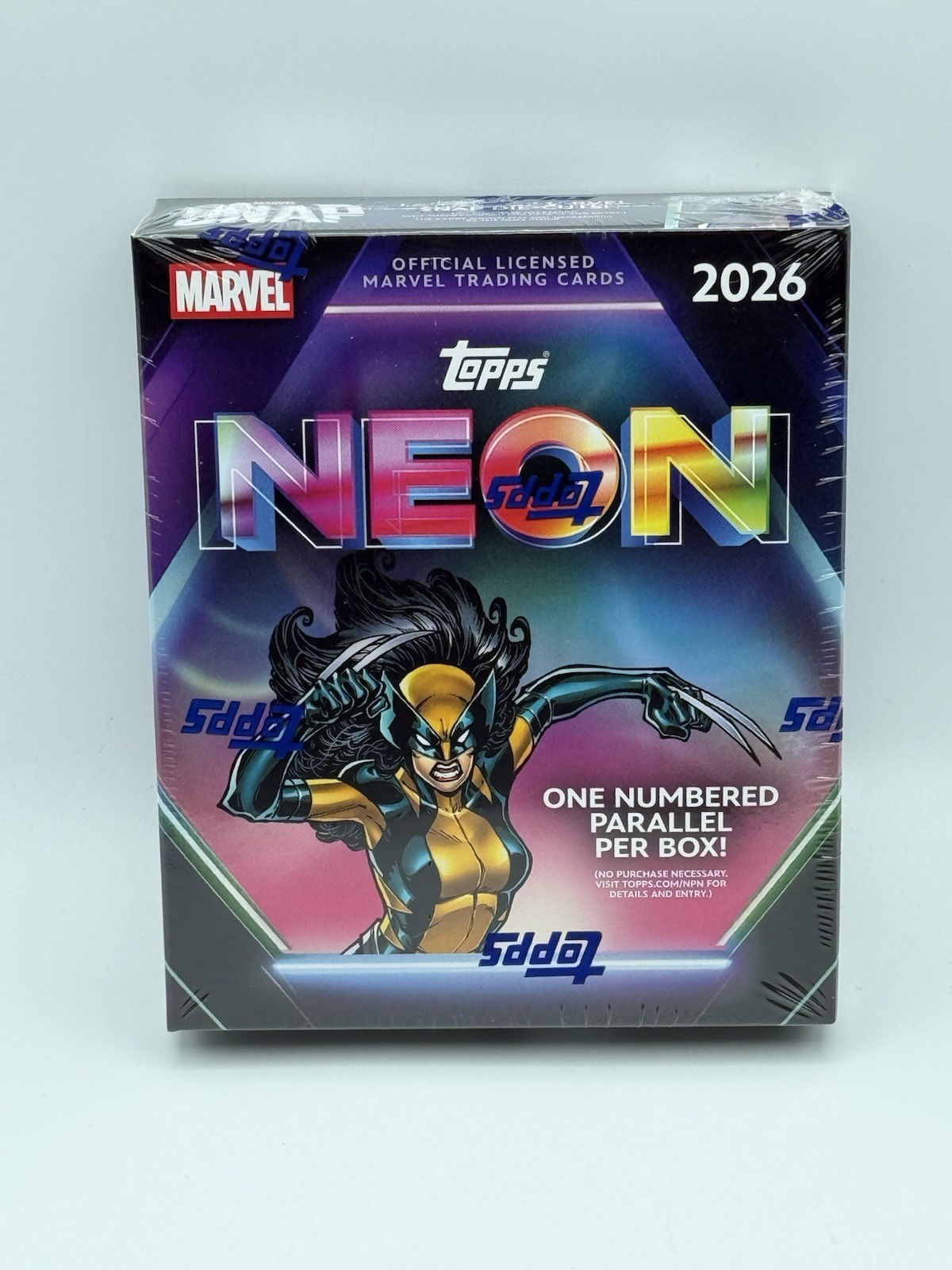 2026 Topps Neon Marvel Mega Box Brand  New SHIPS NOW