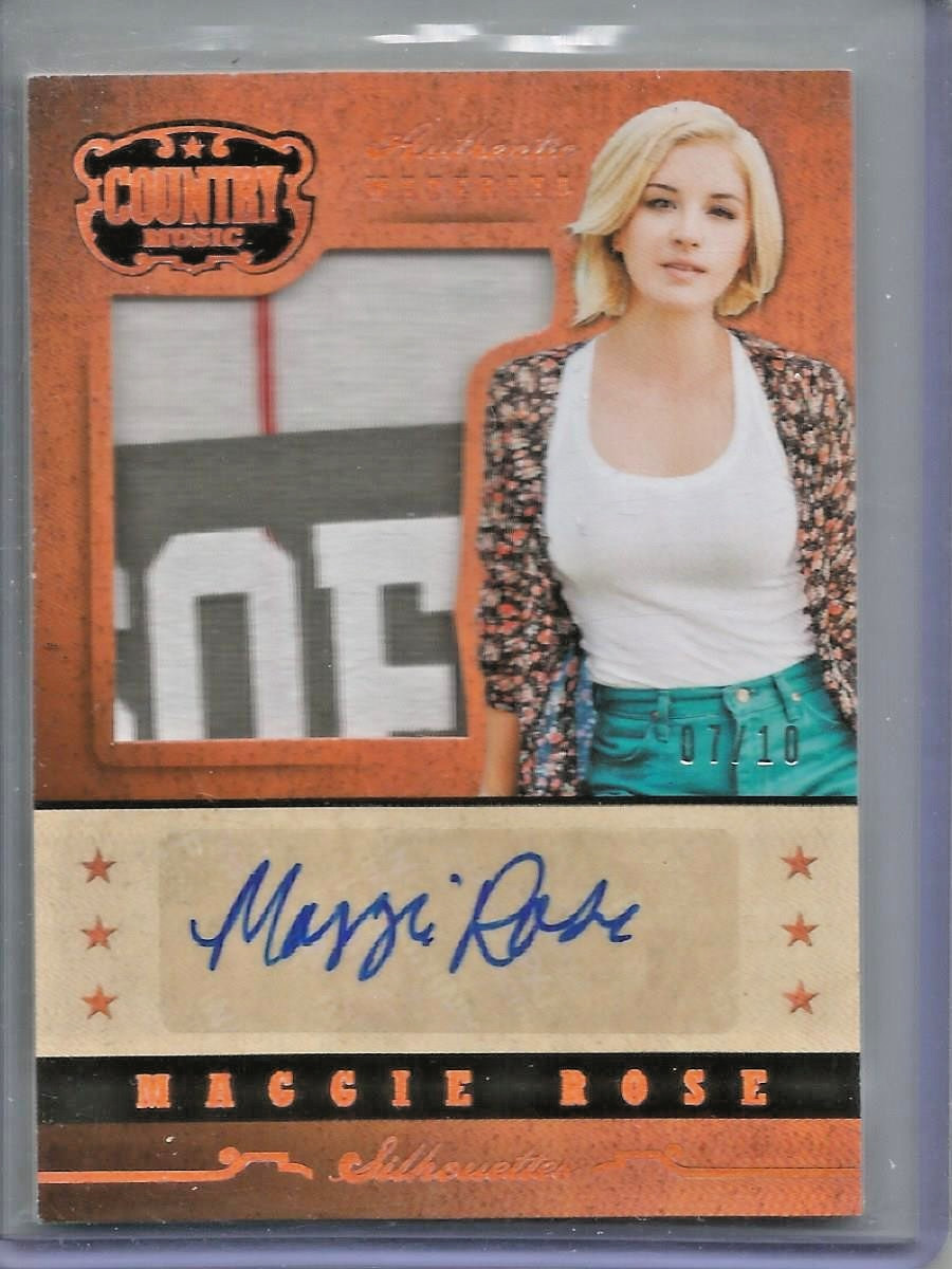 Maggie Rose 2014 Panini Country Music Autograph Authentic Memorabilia #07/10