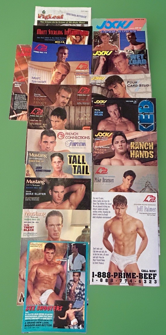 Lot 22 Vintage Falcon Jocks Mustang FVP MSC Fig Leaf Promo Posters 1998-99
