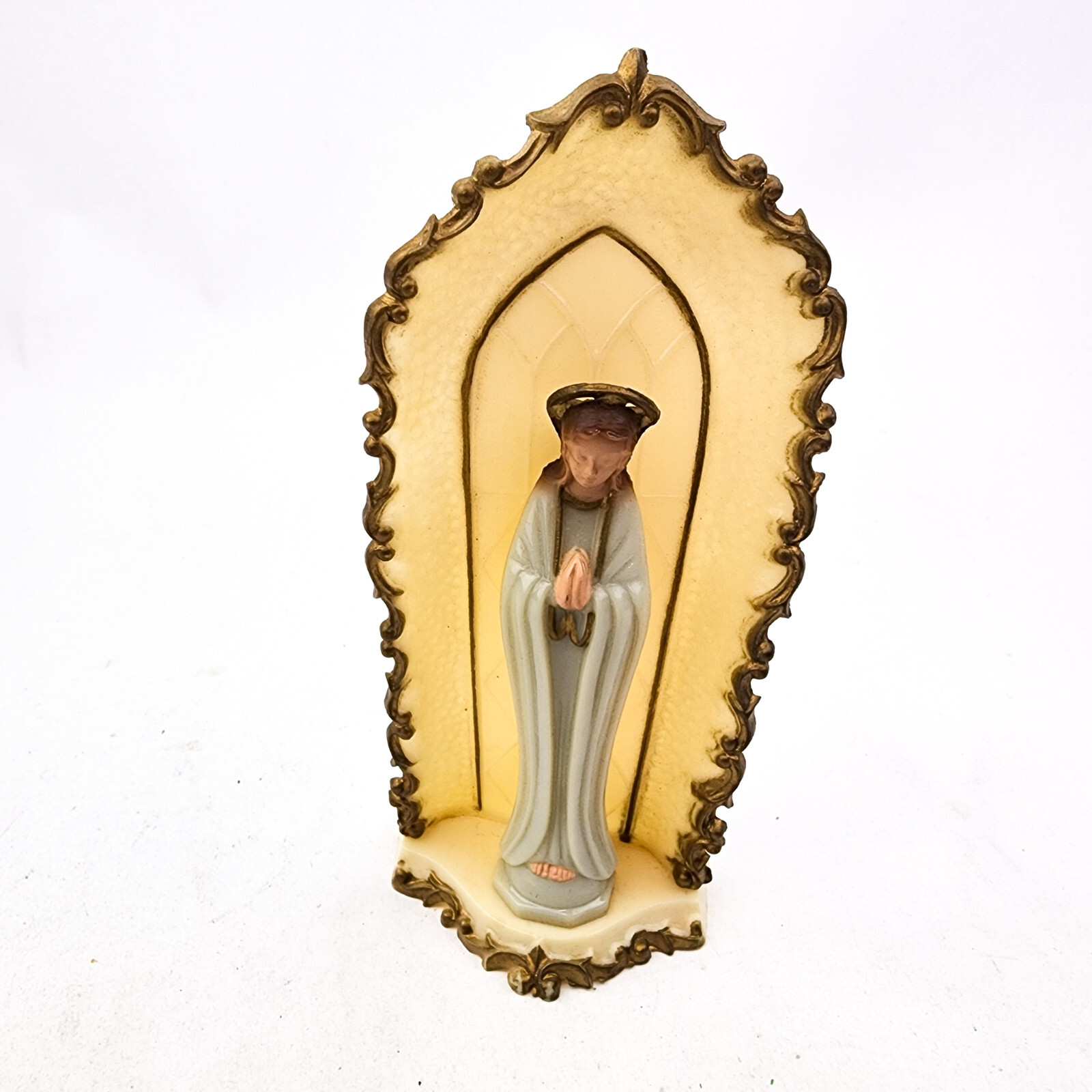 Vintage Hartland Molded Plastic Mother Mary #1200 Hartland Warped