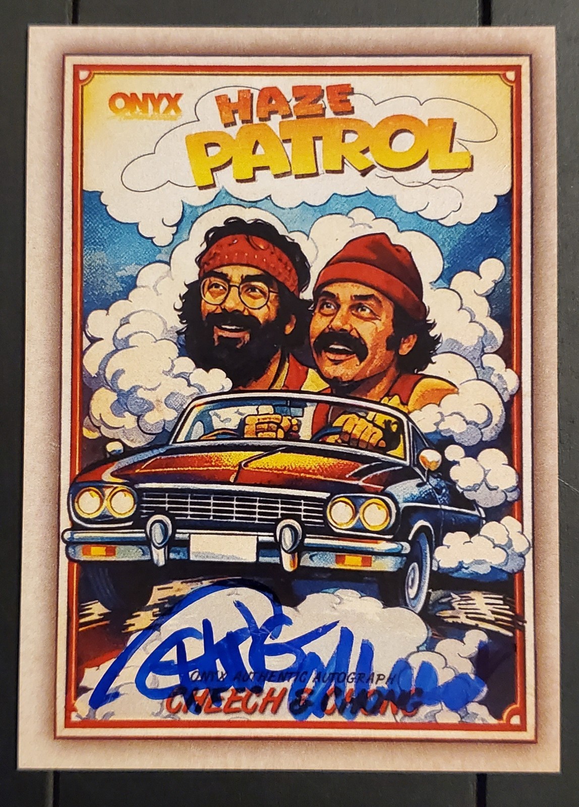 2026 Onyx Cheech Marin Tommy Chong Haze Patrol Dual AUTOGRAPH 9/50 SSP 2026 Onyx Cheech Marin Tommy Chong Haze Patrol Dual AUTOGRAPH 9/50 SSP
