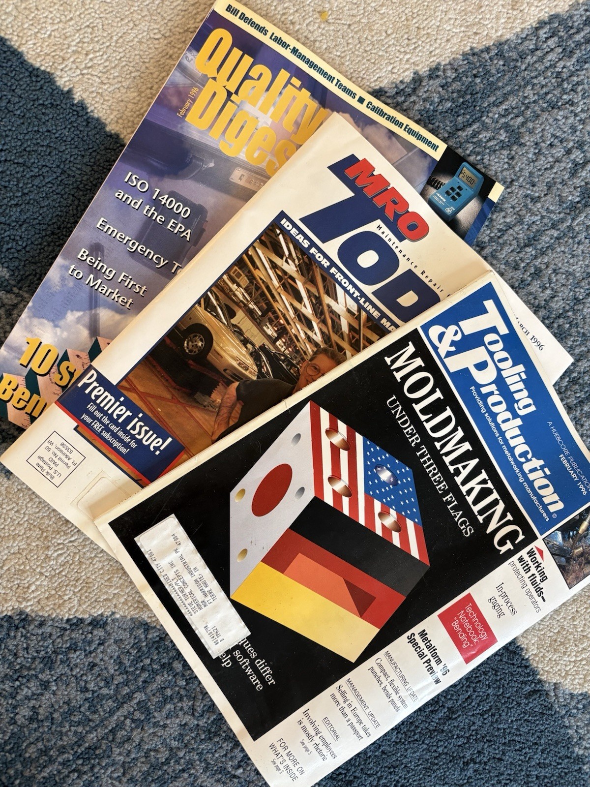 1996 Industrial Trade Magazine Lot 