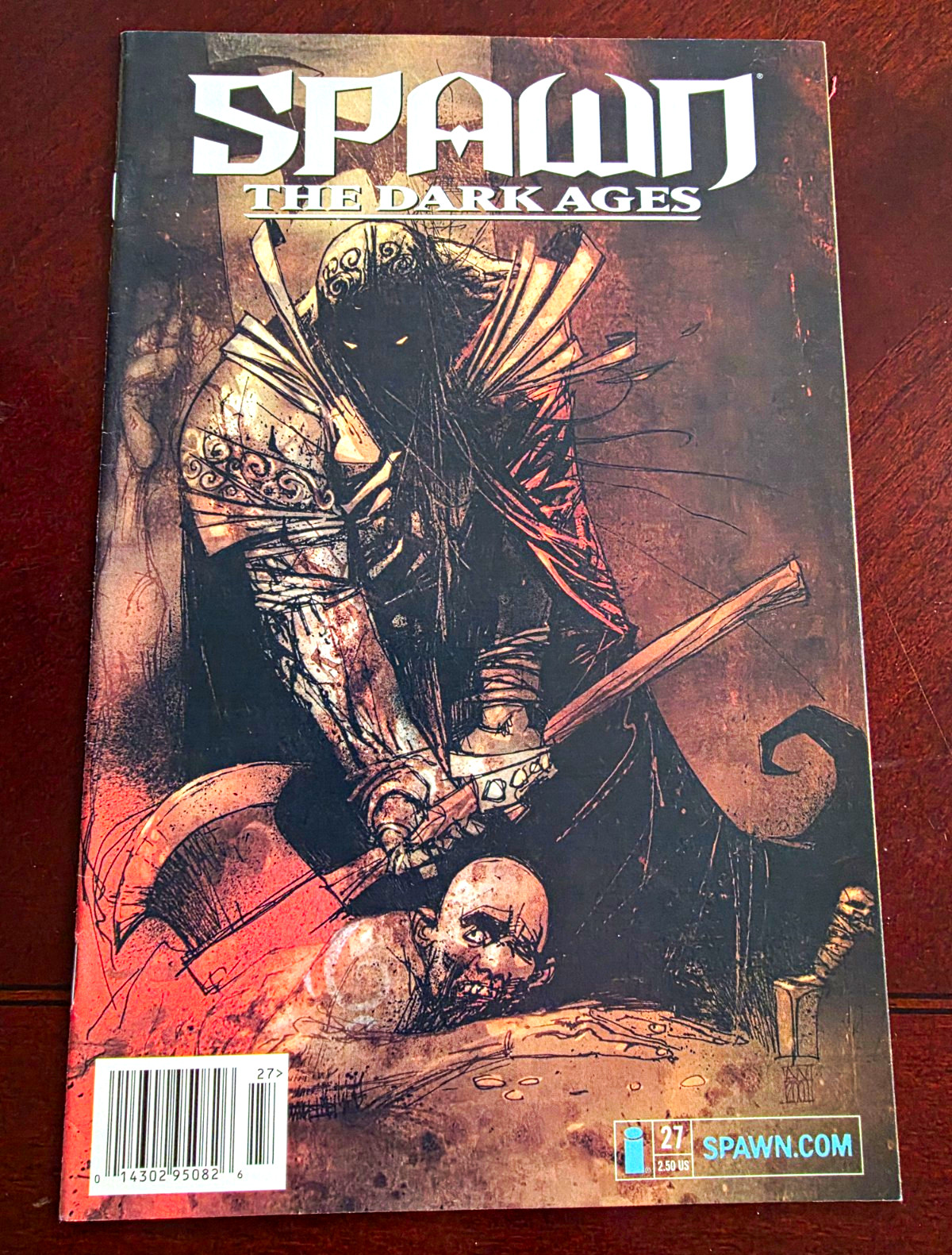 RARE Newsstand Edition Spawn Dark Ages #27 RARE Newsstand Edition Spawn Dark Ages #27