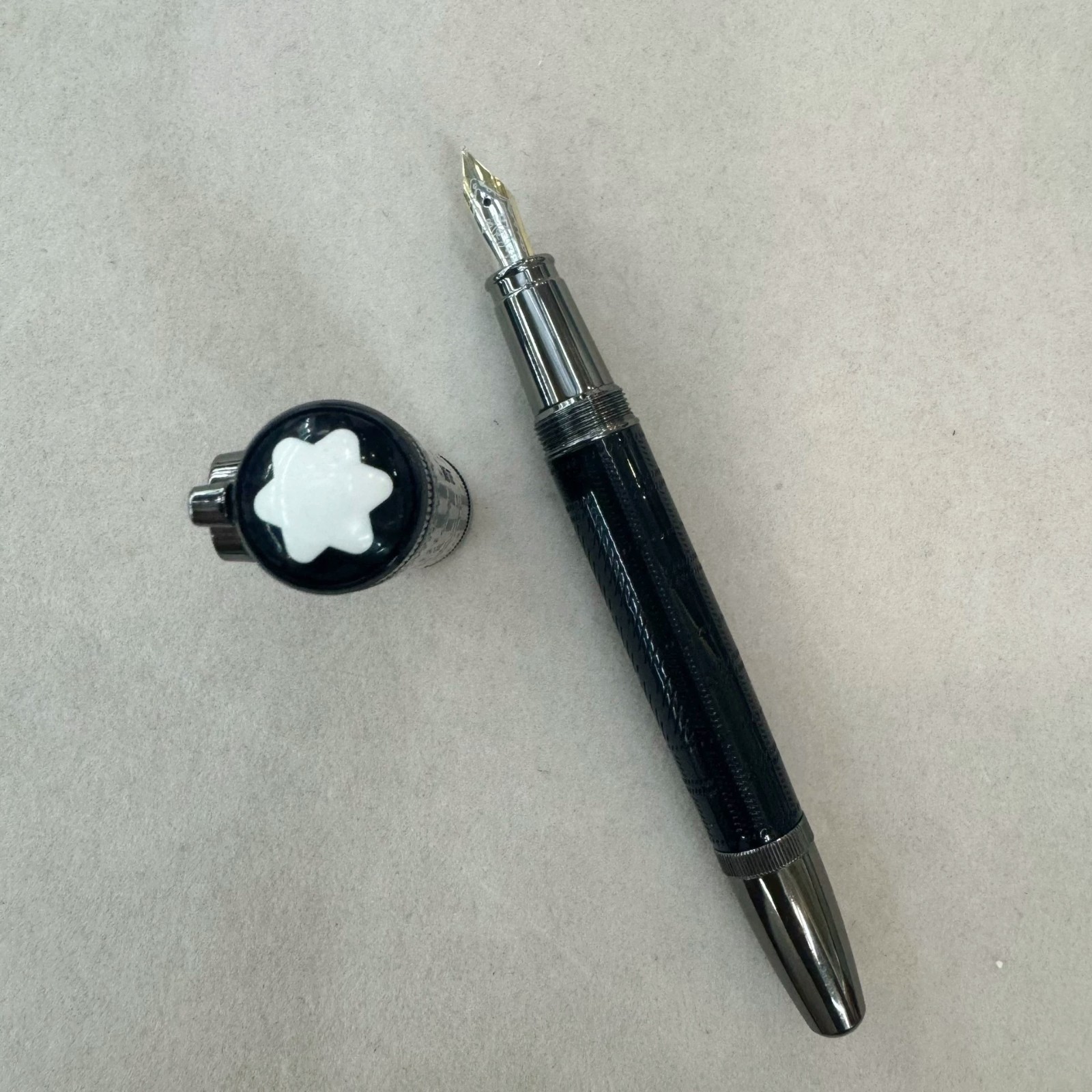 Montblanc Writers Edition Sir Arthur Conan Doyle Black Fountain Pen With Box