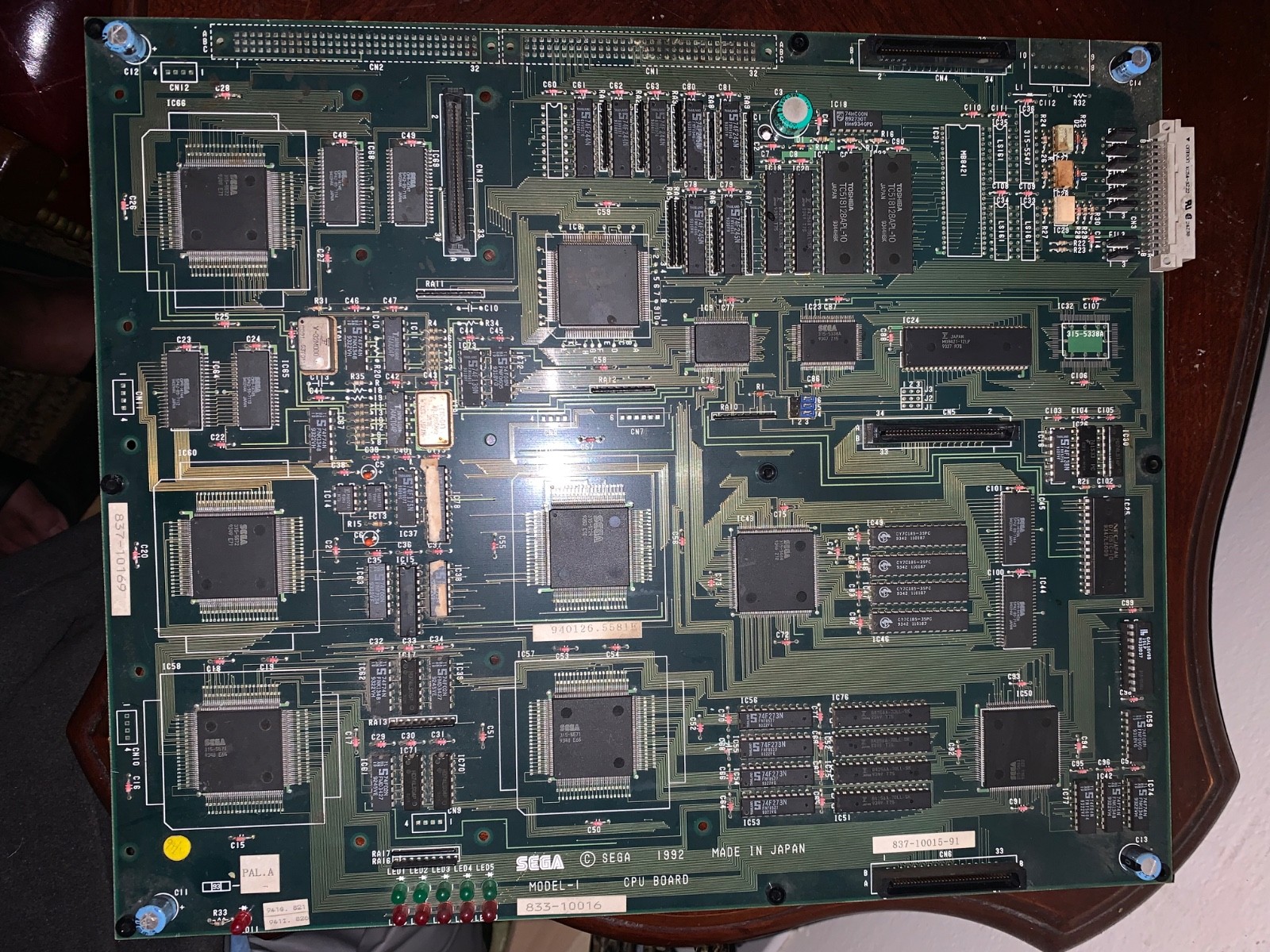 Original Sega Model 1 w Virtual Fighter tested 2004 Working “read description”