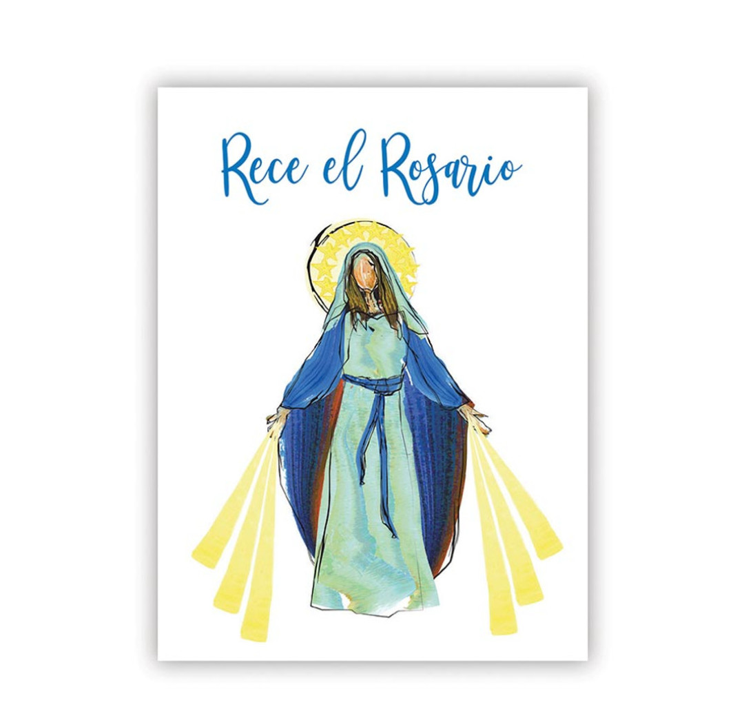 (2 Copias) Rece el Rosario Espanol Spanish Prayers to Pray the Rosary Catholic (2 Copias) Rece el Rosario Espanol Spanish Prayers to Pray the Rosary Catholic