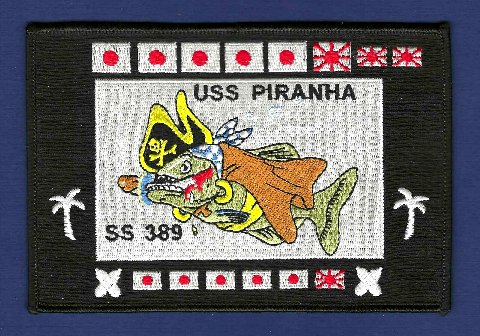 USS PIRANHA SS-389 Submarine Patch