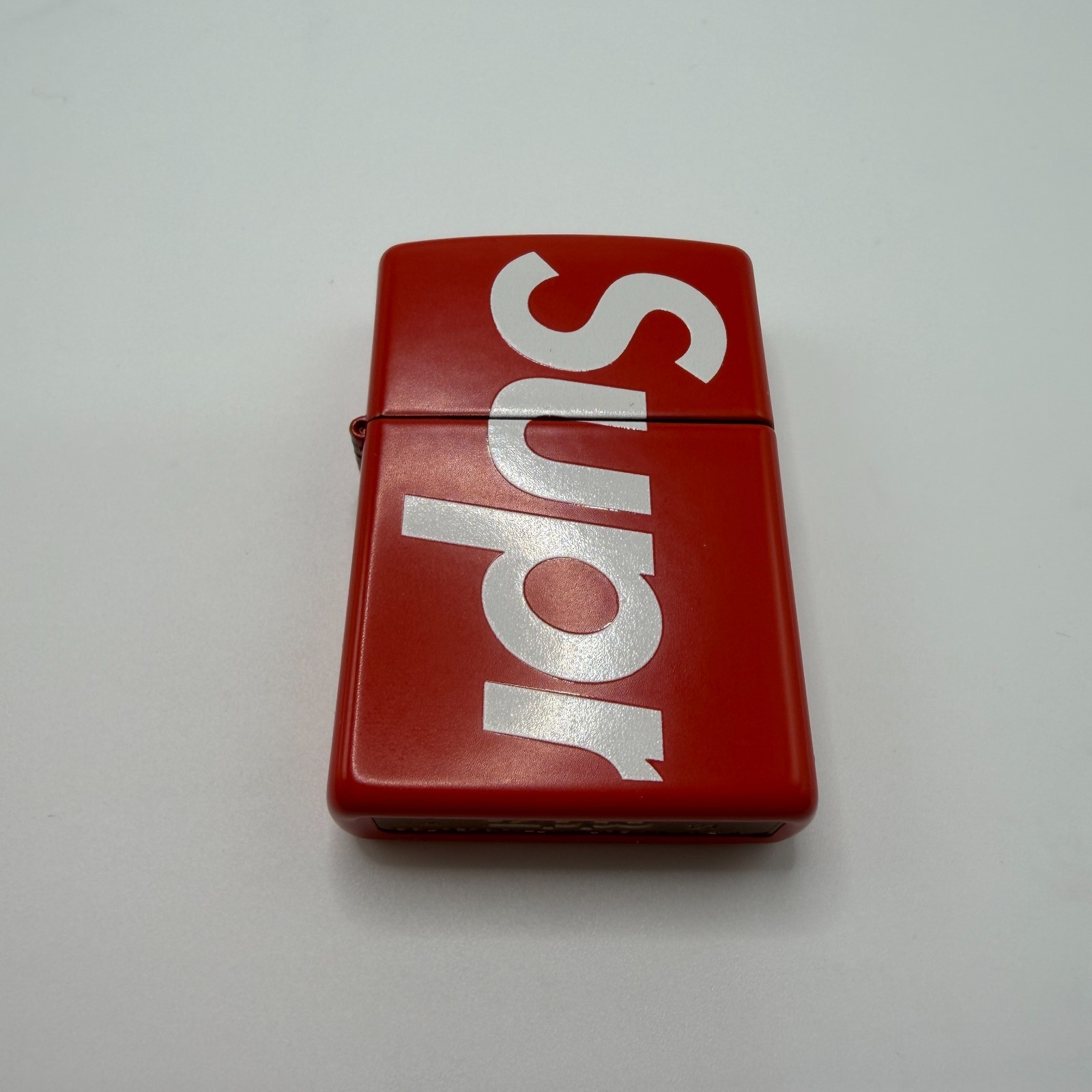 Supreme Box Logo Zippo Lighter Red SS21 NIB Authentic Sold Out Deadstock Japan