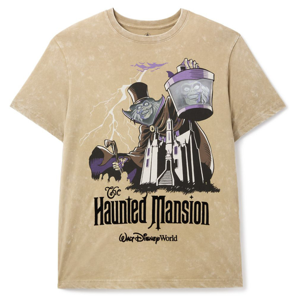 The Haunted Mansion 2026 Disney World Hatbox Ghost T-Shirt Size L New