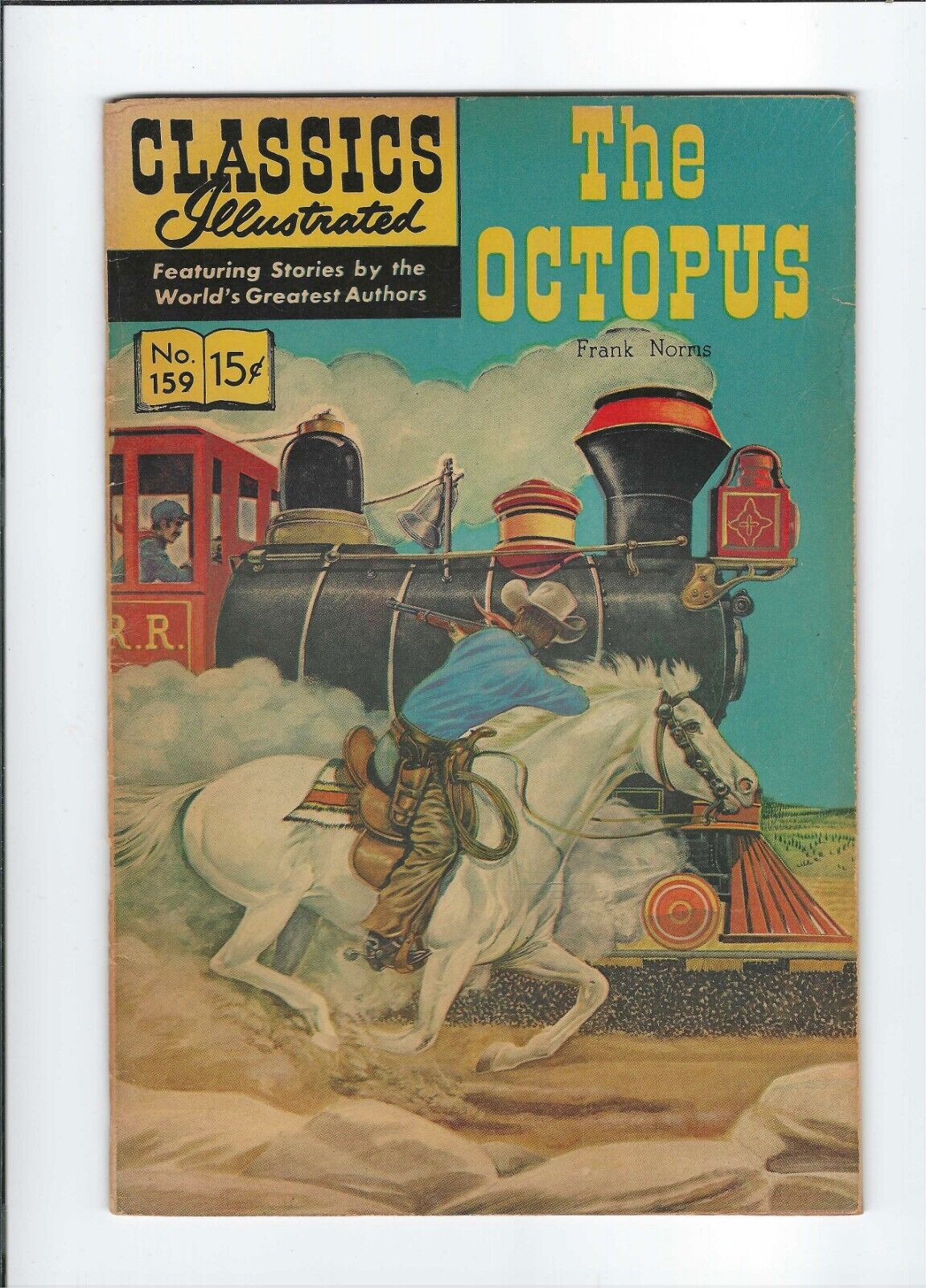 Classics Illustrated #159: Dry Cleaned: Pressed: Bagged & Boarded FN-VF 7.0