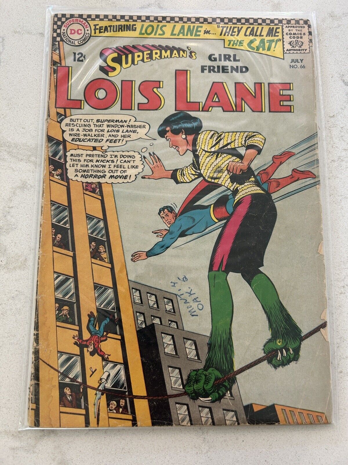 Superman's Girl Friend Lois Lane #66 1966  DC Comic