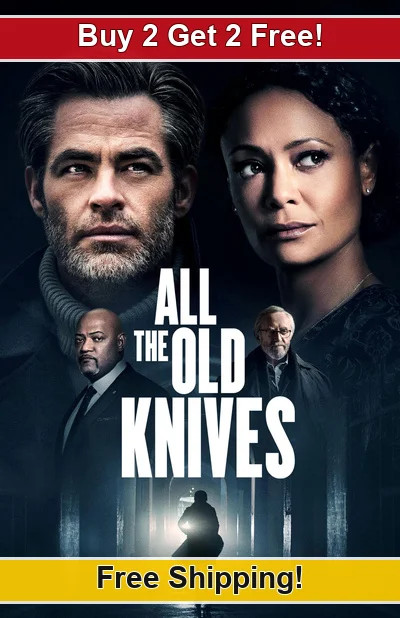 All the Old Knives 2022-01 11x17 Movie TV Show Poster Buy 2 Get 2 Free