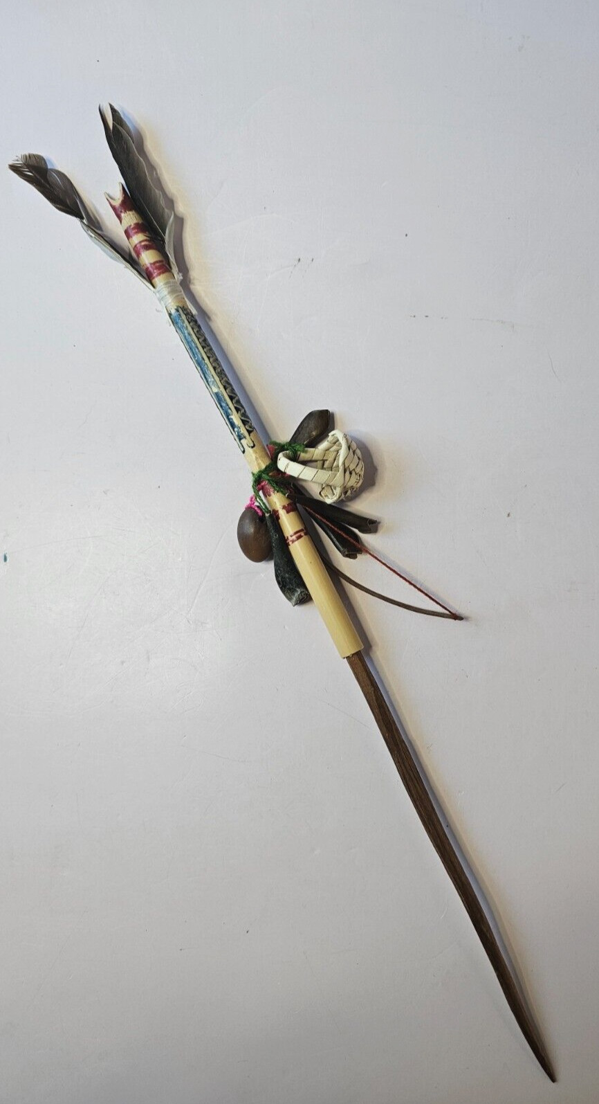 RARE Vintage Huichol CEREMONIAL PRAYER ARROW 15\
