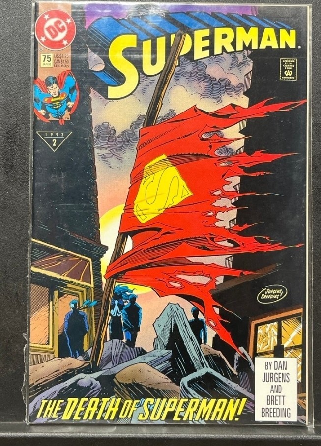 Superman #75 The Death Of Superman 1993 Superman #75 The Death Of Superman 1993