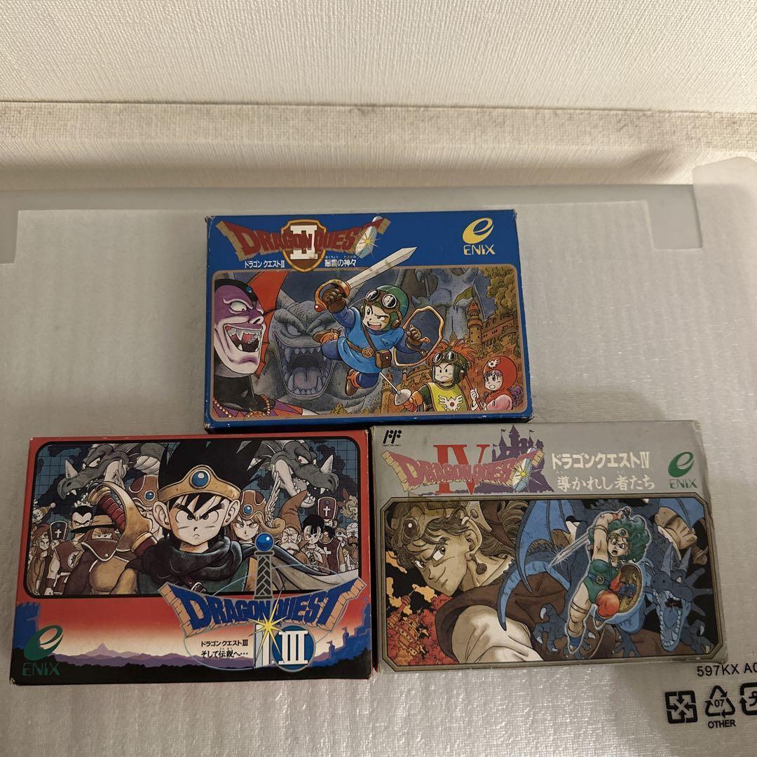 Famicom Dragon Quest 2.3.4 Set