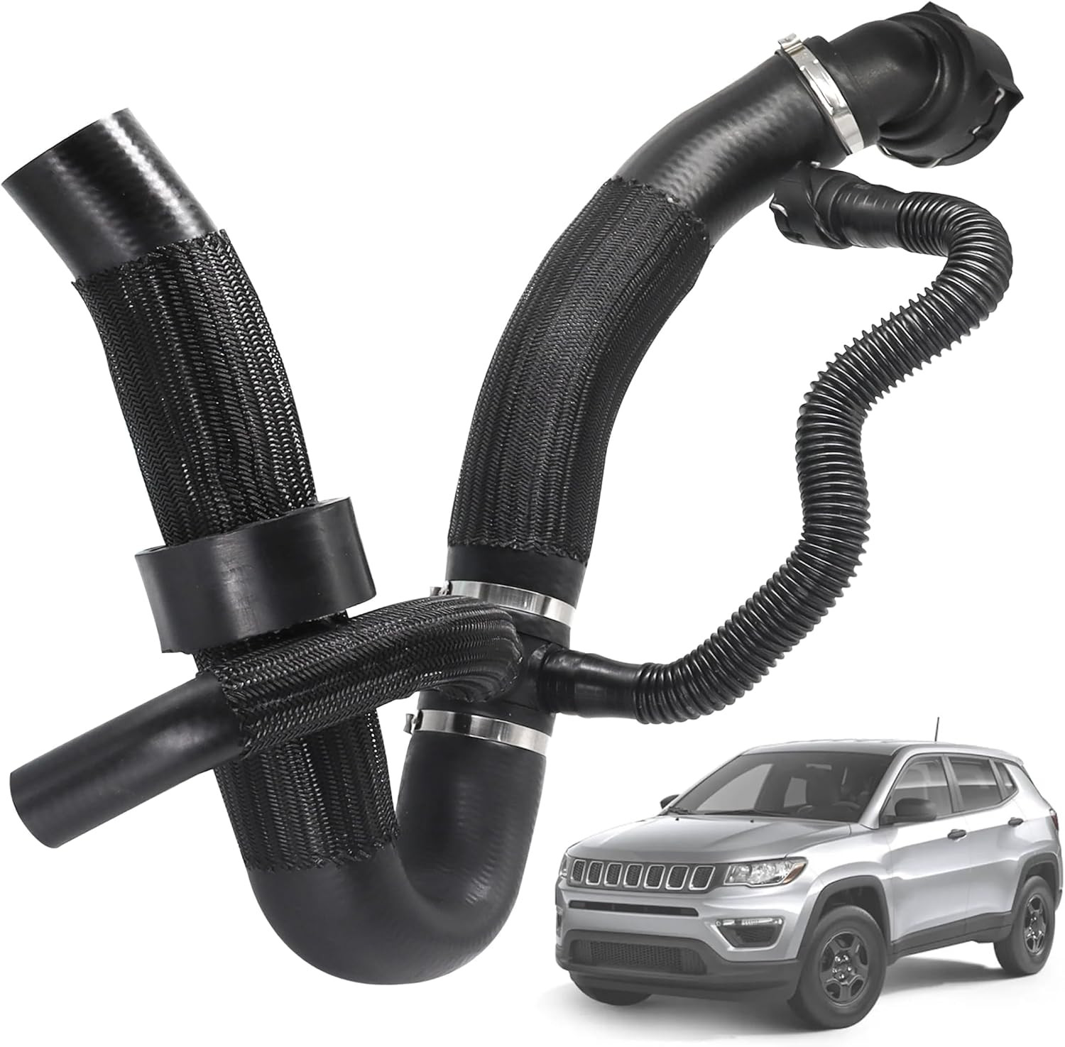 Engine Radiator Coolant Outlet Hose Fit for Jeep Compass Altitude/Latitude/Limit Engine Radiator Coolant Outlet Hose Fit for Jeep Compass Altitude/Latitude/Limit