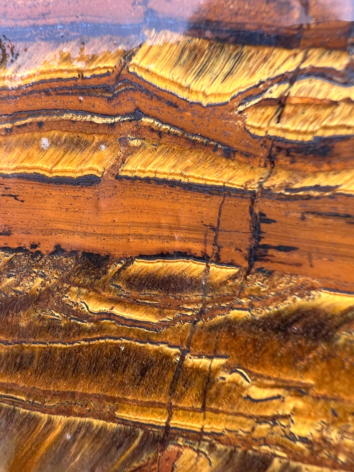 Very Cool Australian Tiger Iron Slab - 78g Very Cool Australian Tiger Iron Slab - 78g